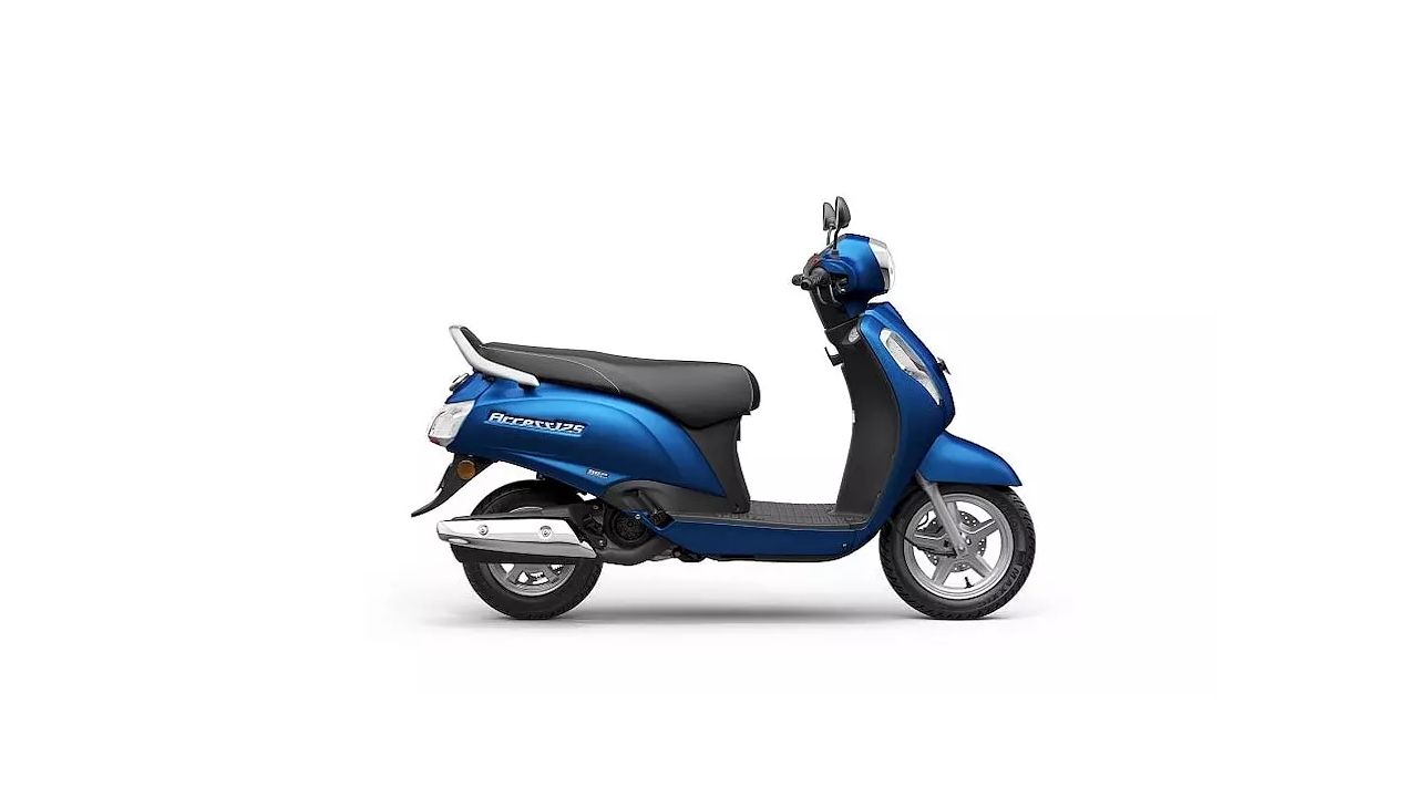 Suzuki Access 125 2023 Metallic Dark Greenish Blue Std 