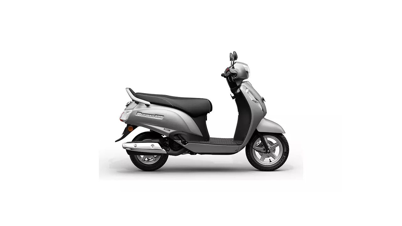 Suzuki Access 125 2023 Metallic Matte Platinum Silver No 2