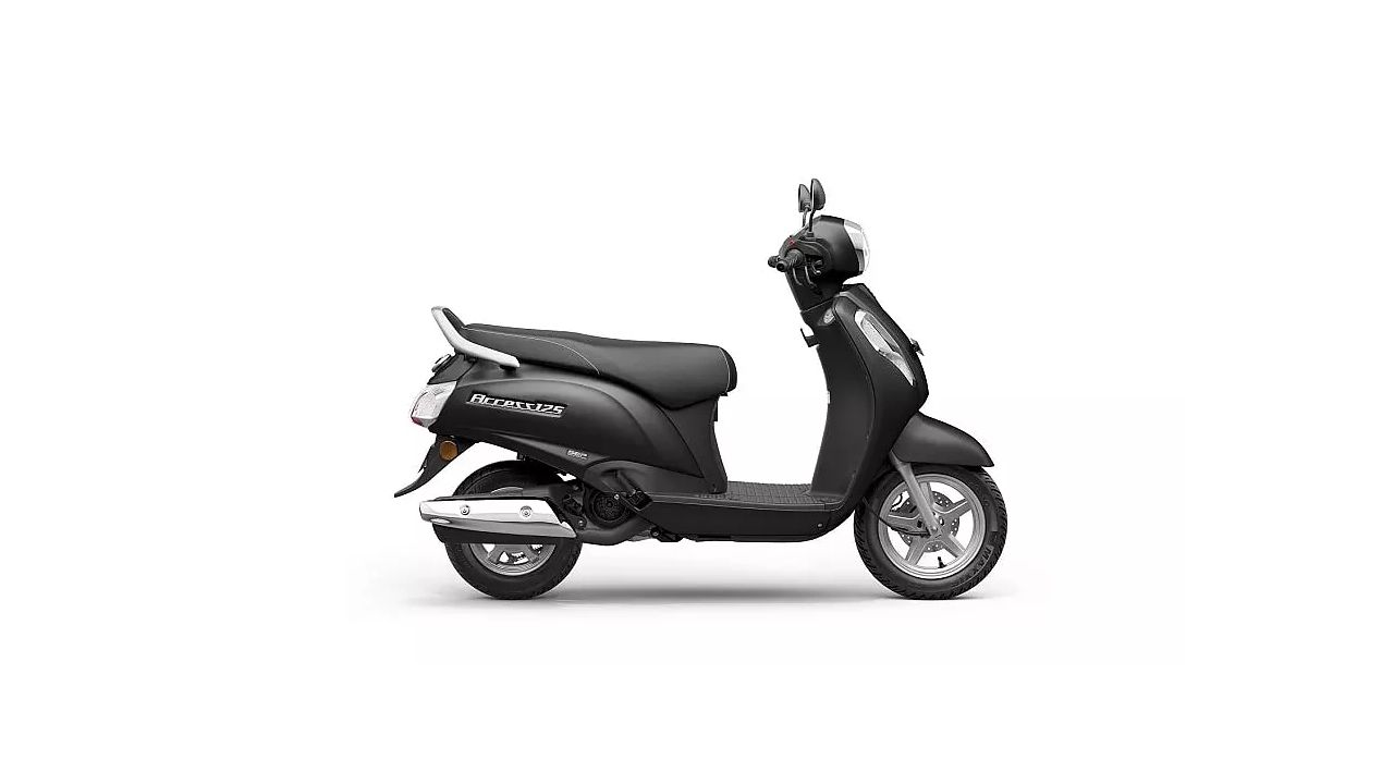 Suzuki Access 125 2023 Metallic Mattee Black Std 