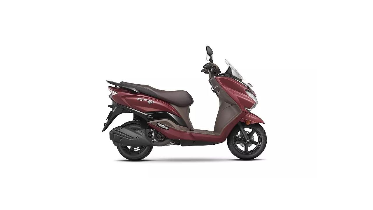 Suzuki Burgman Street 125 2023 Metallic Matte Bordeaux Red