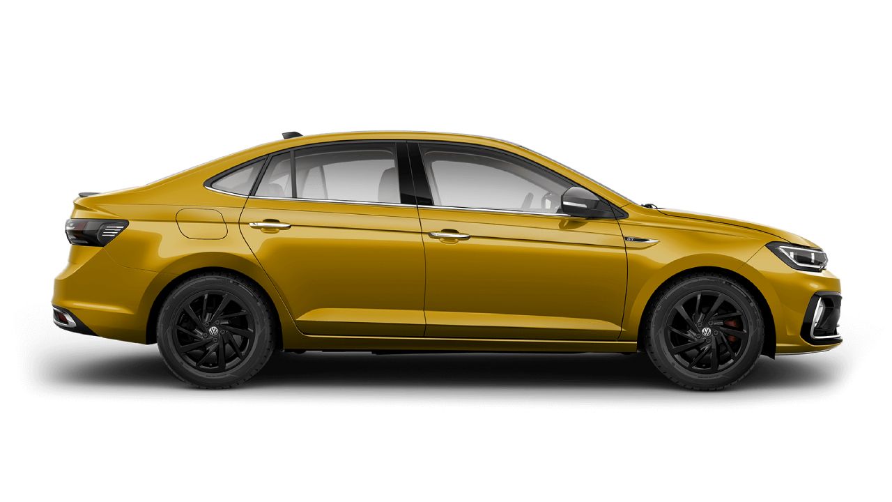 Volkswagen Virtus Curcuma Yellow