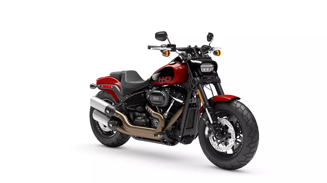 Harley Davidson Fat Bob Redline Red