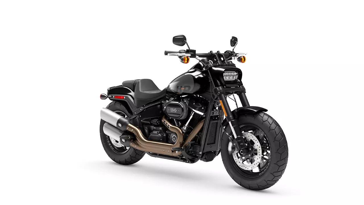 Harley Davidson Fat Bob Vivid Black