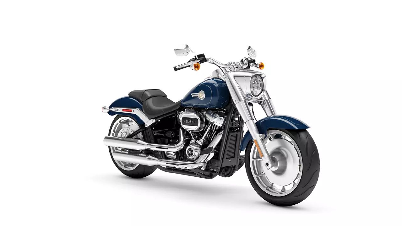 Harley Davidson Fat Boy 2023 Bright Billiard Blue