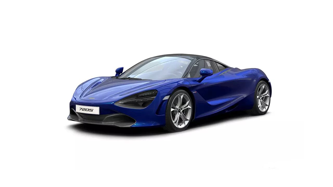 McLaren 720S Aurora Blue