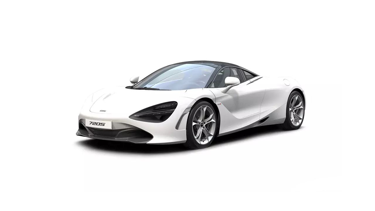 McLaren 720S Silica White