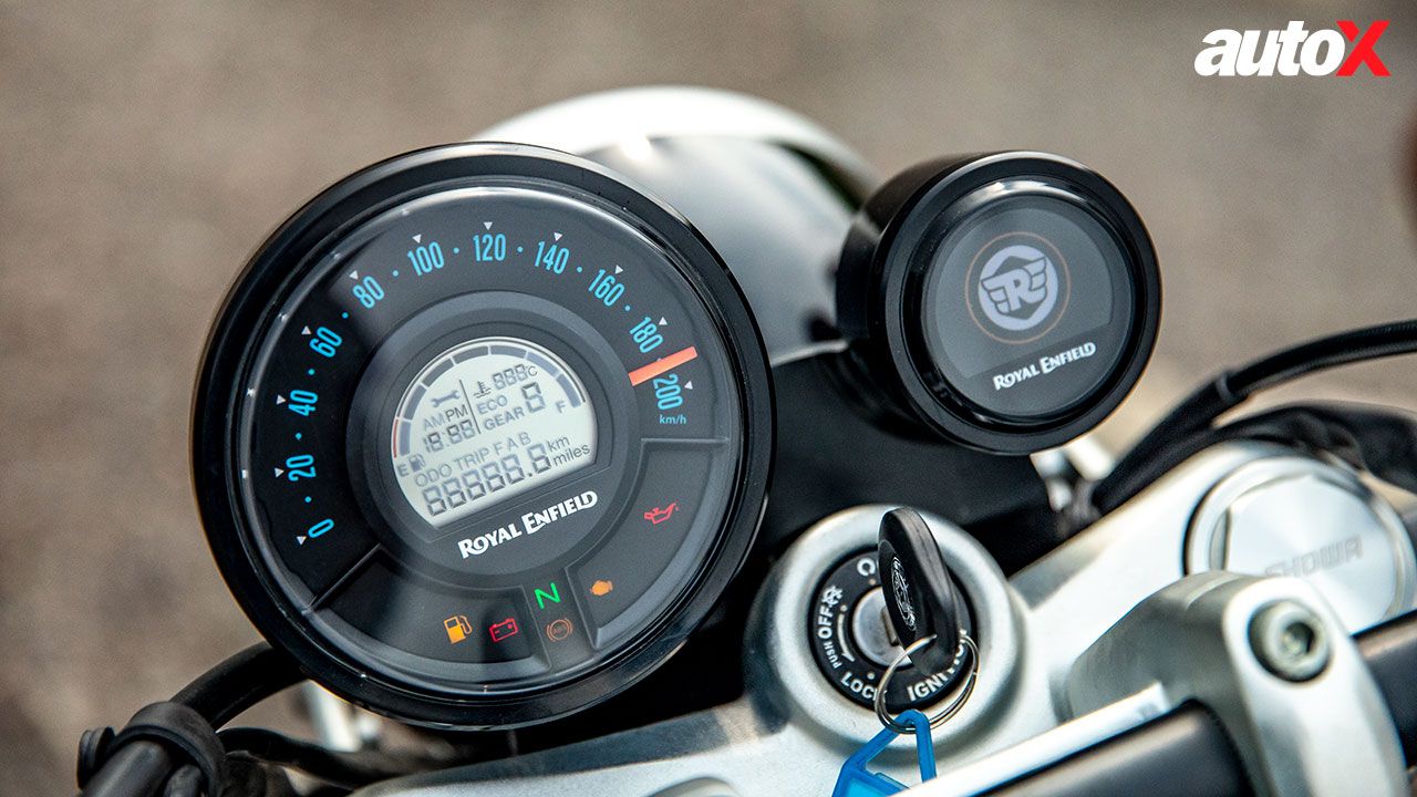 RE Super Meteor 650 Speedometer jpg