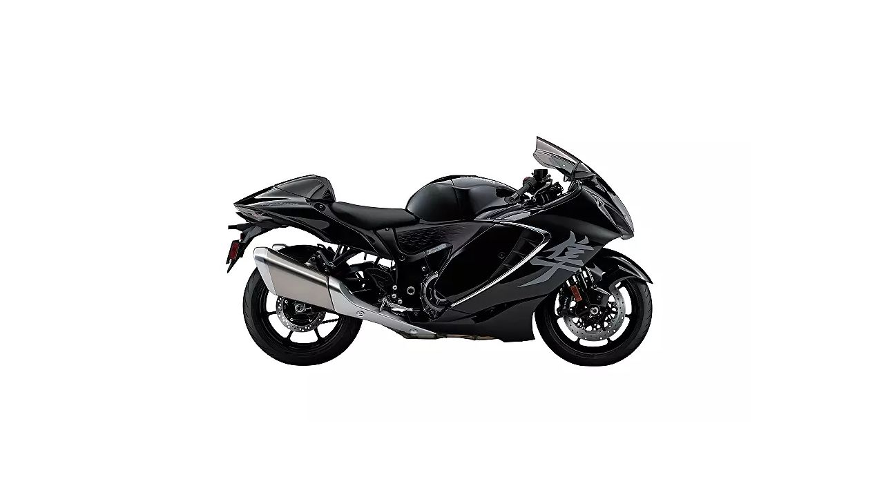 Suzuki Hayabusa Metallic Mat Black No 2 Glass Sparkle Black