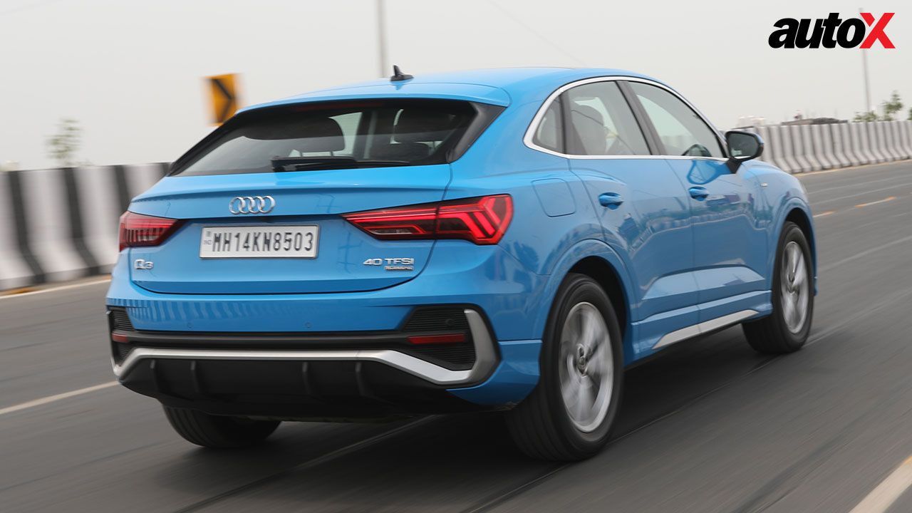 Audi Q3 Sportsback Rear Three Quarter2