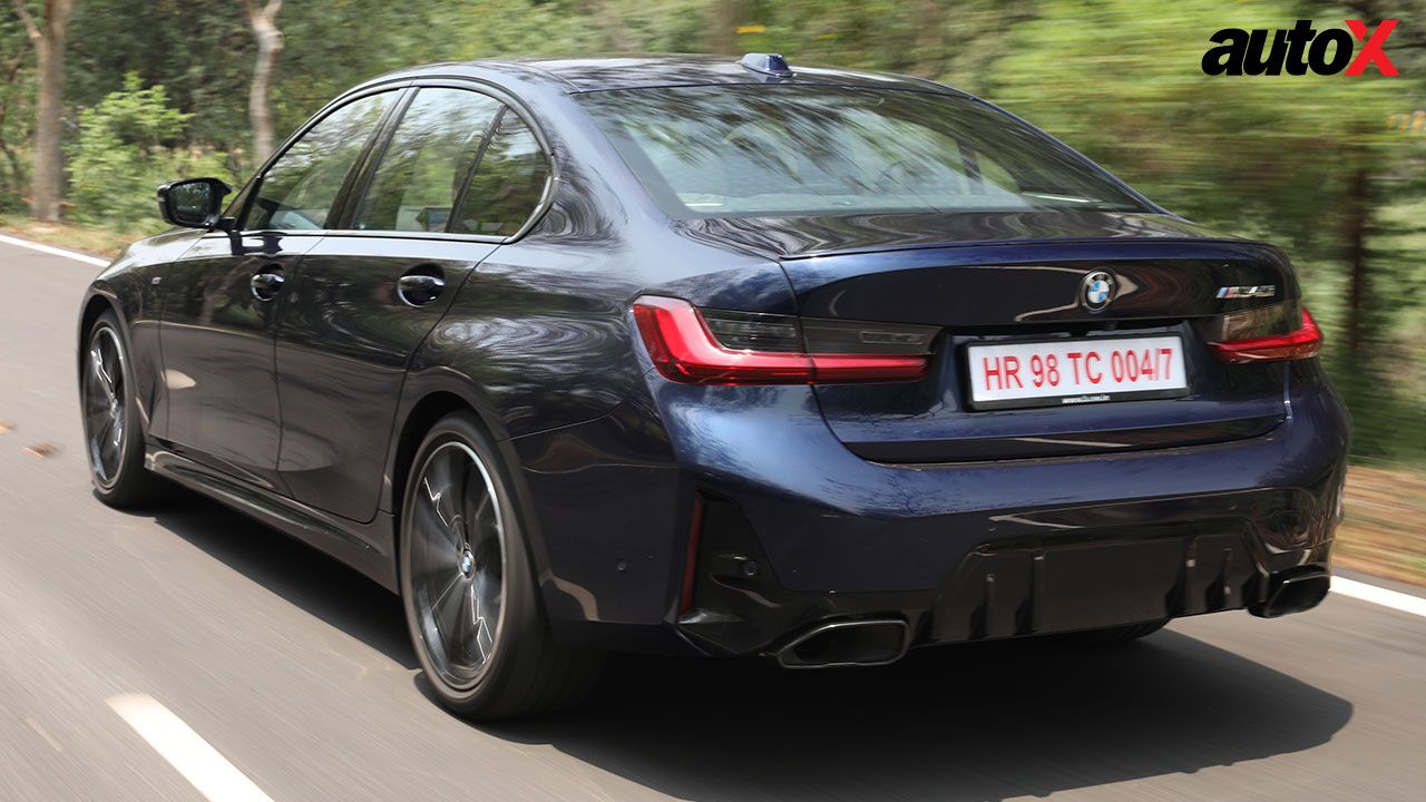 BMW M340i Rear Three Quarter 1