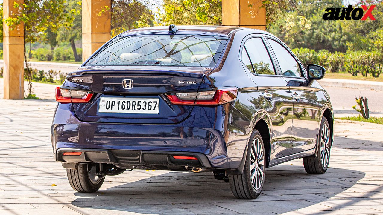 Honda City Rear Three Quarter