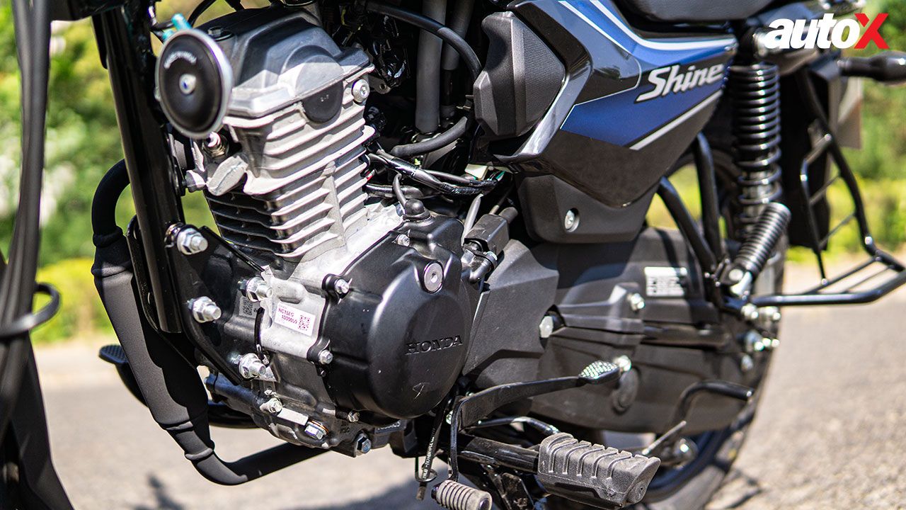 Honda Shine 100 Powertrain