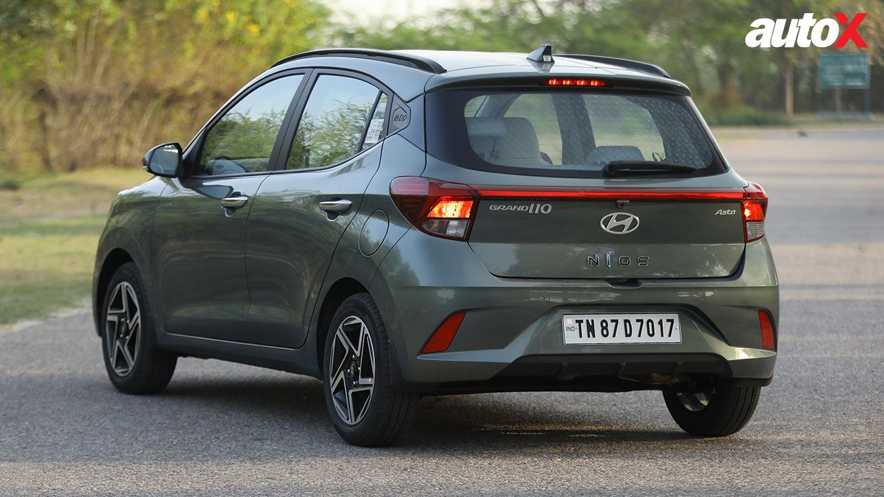 Hyundai Grand i10 Nios Left Rear Three Quarter