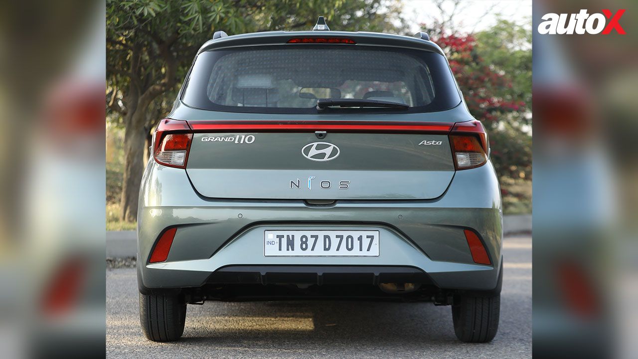 Hyundai Grand i10 Nios Rear View