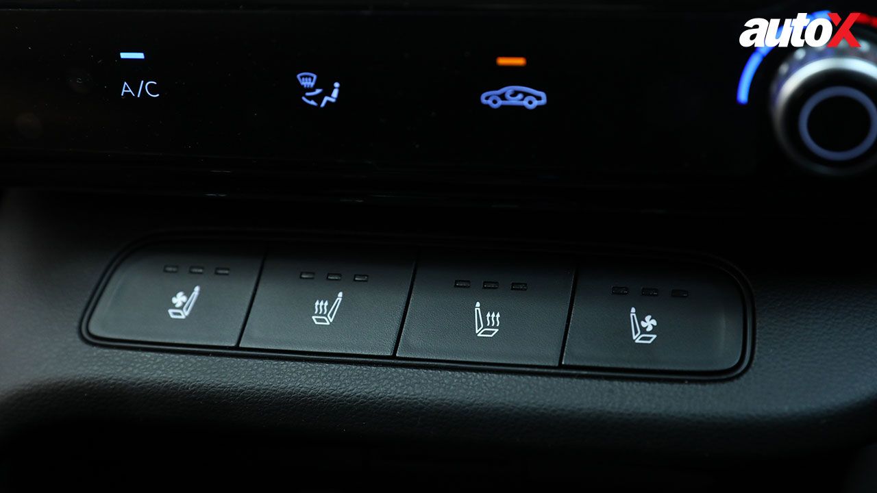 Hyundai Verna AC Controls