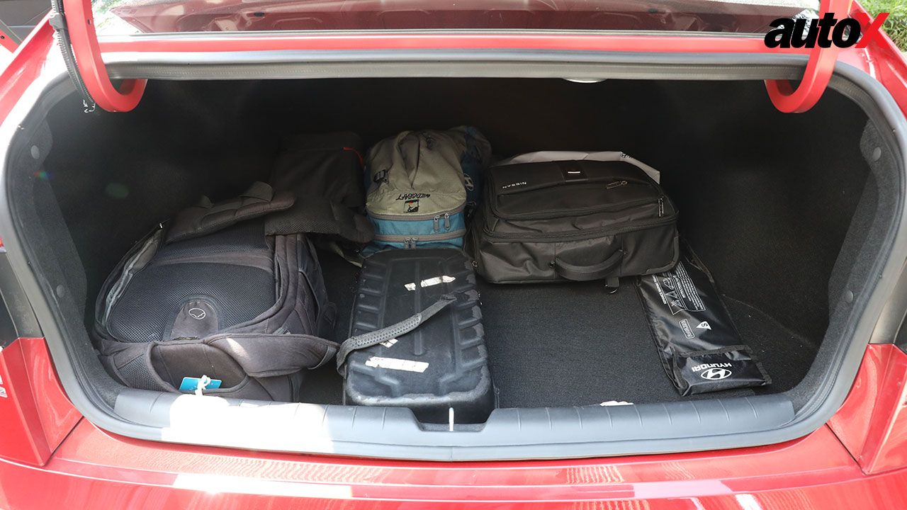 Hyundai Verna Bootspace