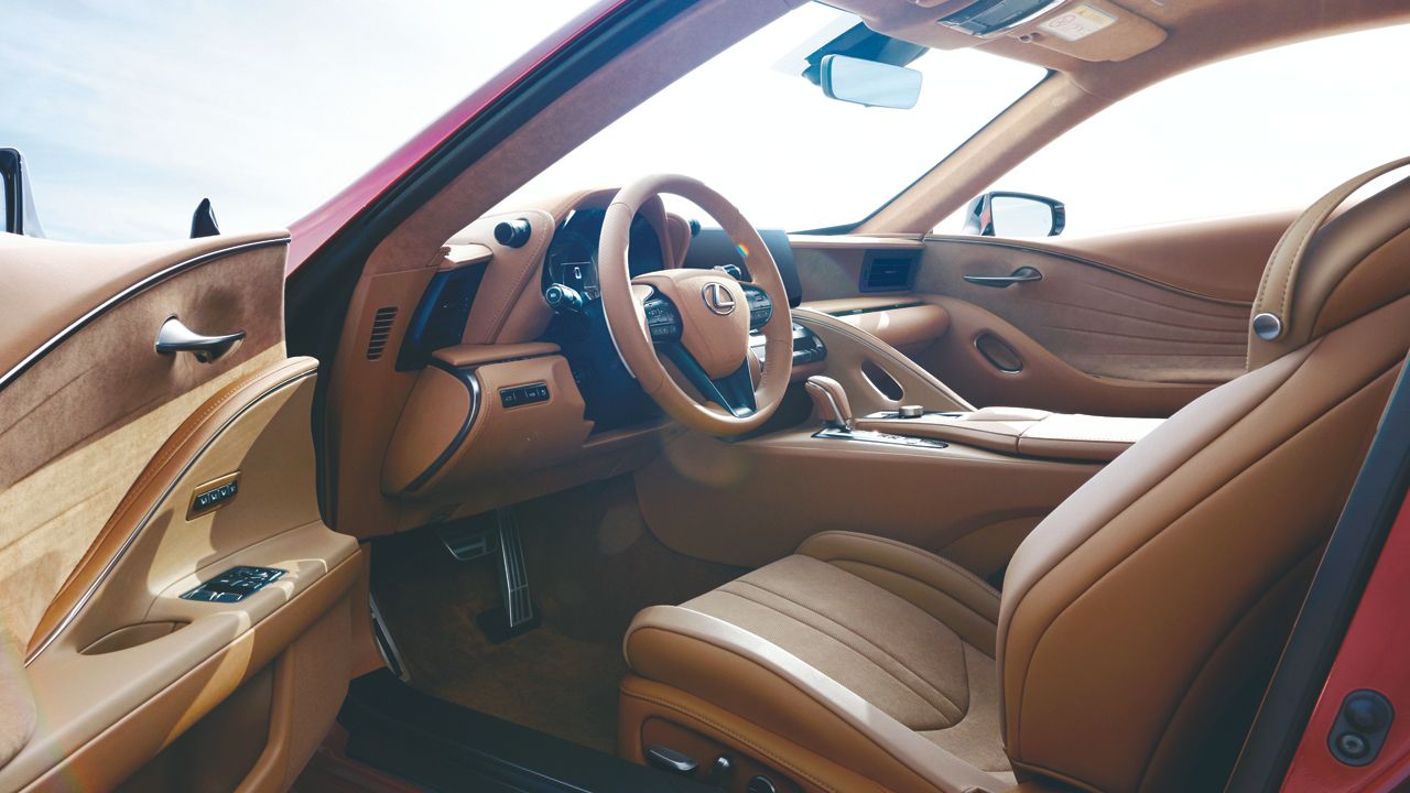 Lexus LC 500h Interior