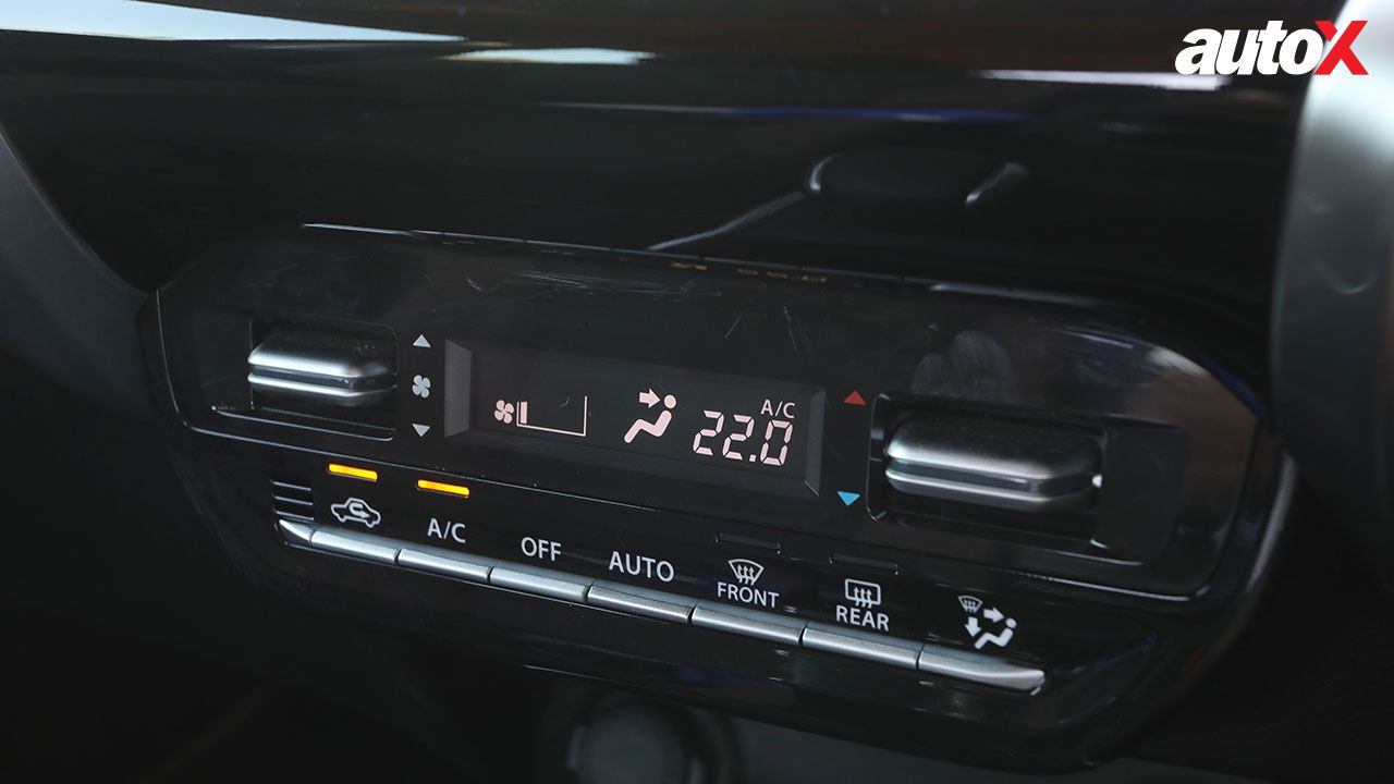 Maruti Suzuki Fronx AC Controls