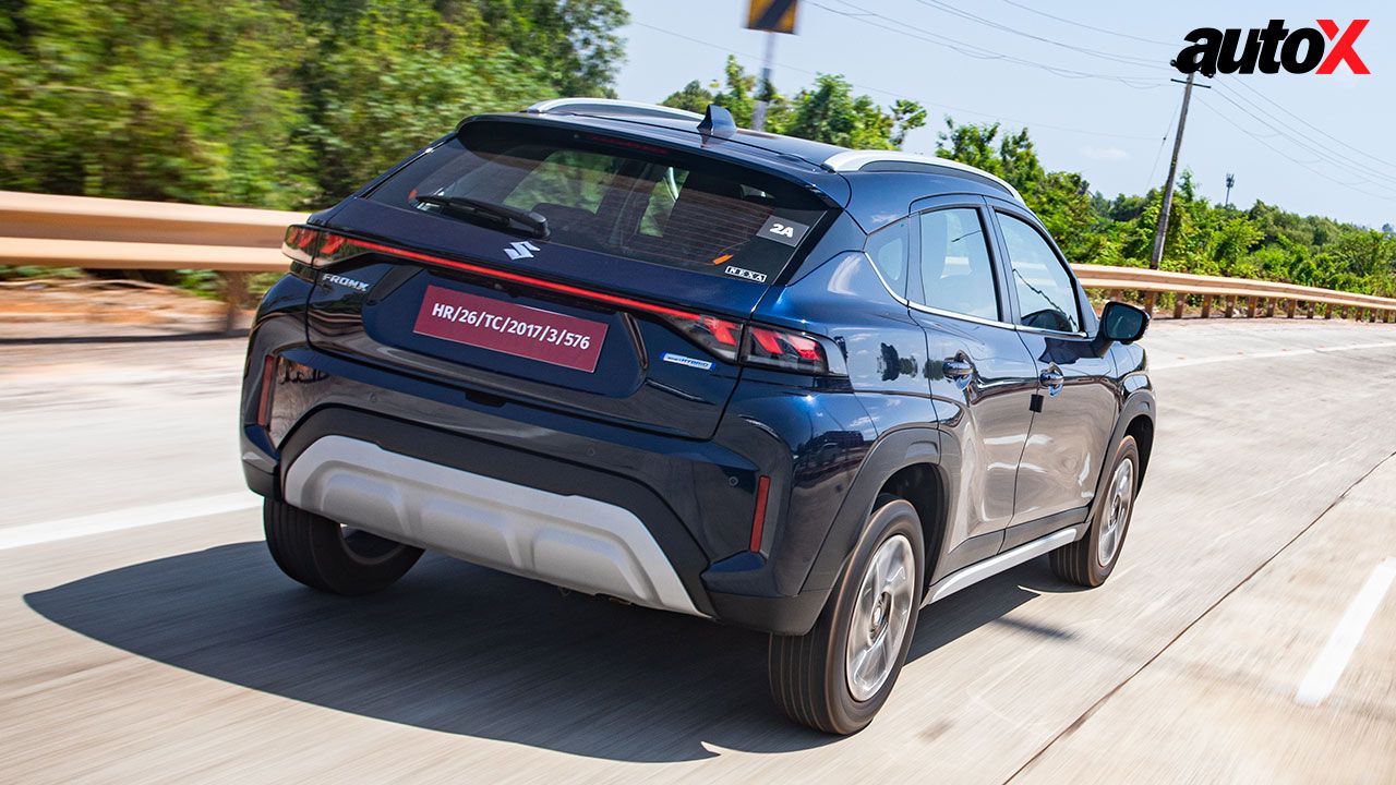 Maruti Suzuki Fronx Rear Three Quarter1