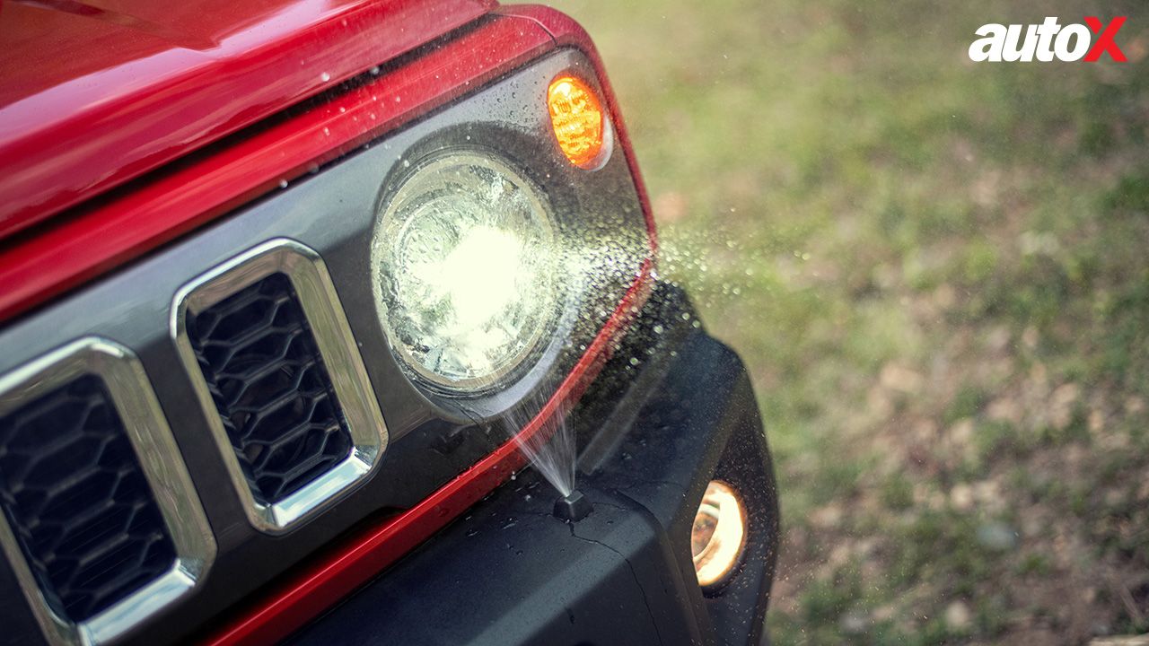 Maruti Suzuki Jimny Headlight Throw