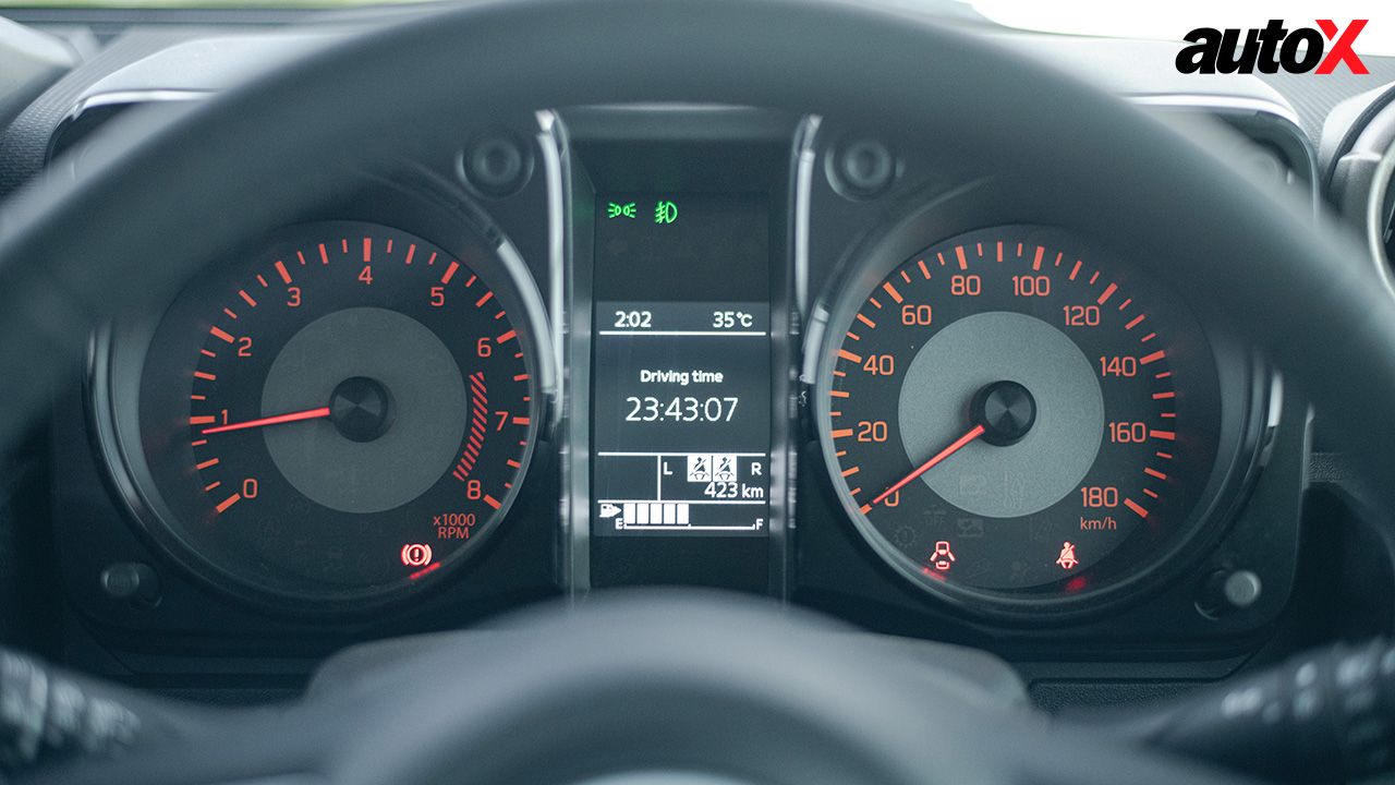 Maruti Suzuki Jimny Instrument Cluster