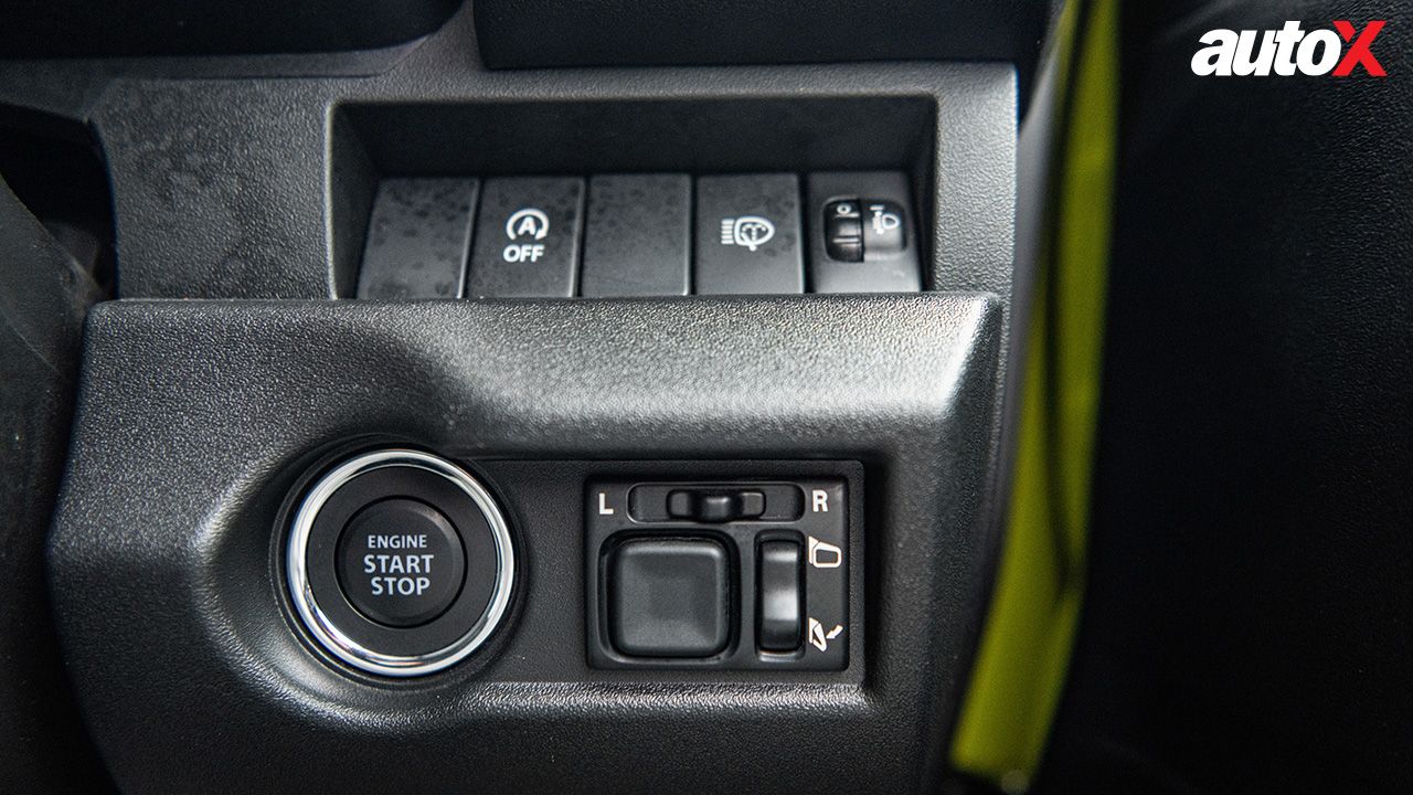 Maruti Suzuki Jimny Instrument Controls