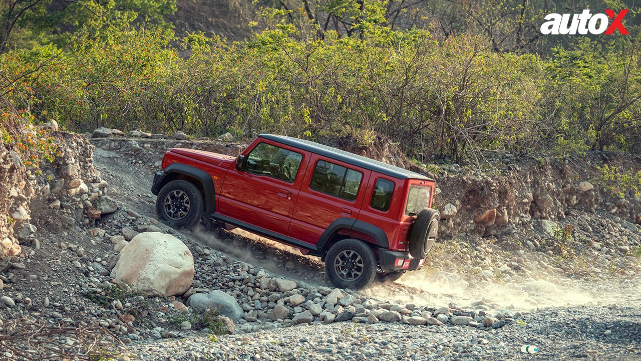 Maruti Suzuki Jimny Offroad Incline