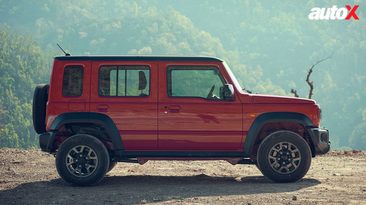 Maruti Suzuki Jimny Side Profile