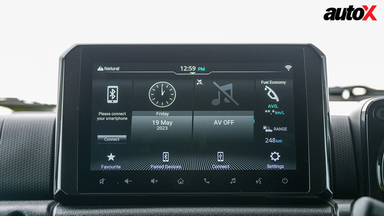 Maruti Suzuki Jimny Touchscreen