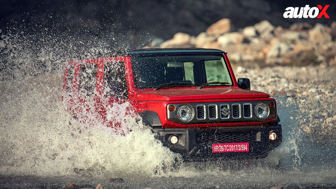 Maruti Suzuki Jimny Water Crossing