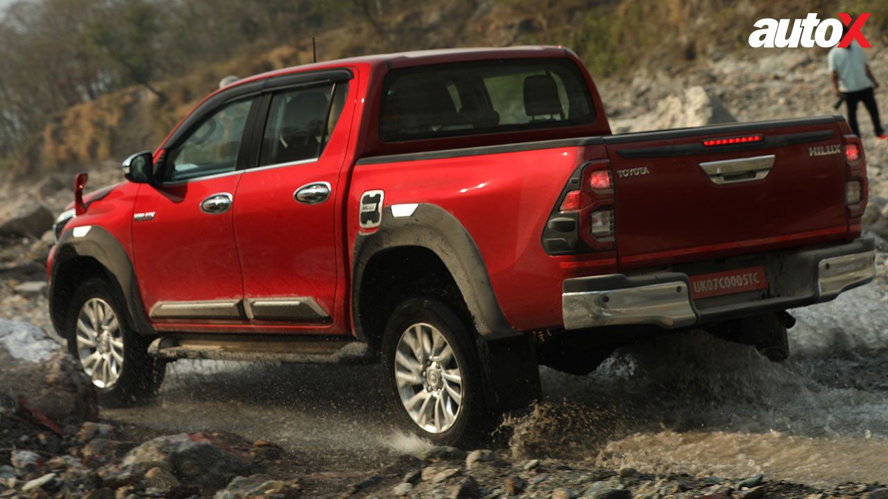 Toyota Hilux Left Rear Three Quarter