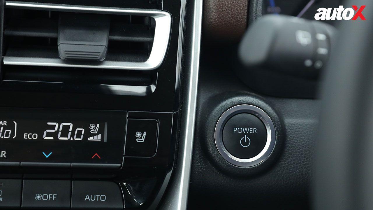 Toyota Innova Hycross Engine Start Button