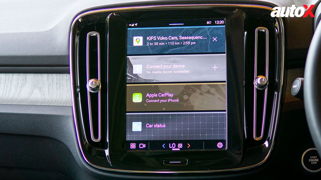 Volvo XC 40 Infotainment Screen