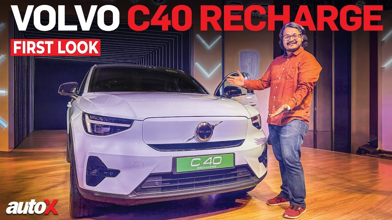 2023 Volvo C40 Recharge Walkaround The Most Stylish EV In India First Look AutoX