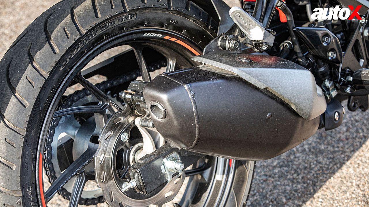 Hero Xtreme 160R 4V Exhaust