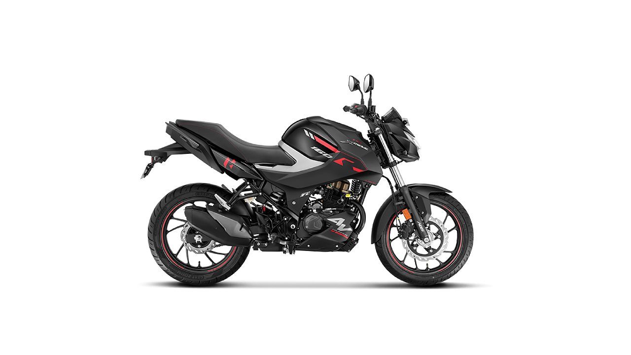 Hero Xtreme 160R 4V Matt Slate Black