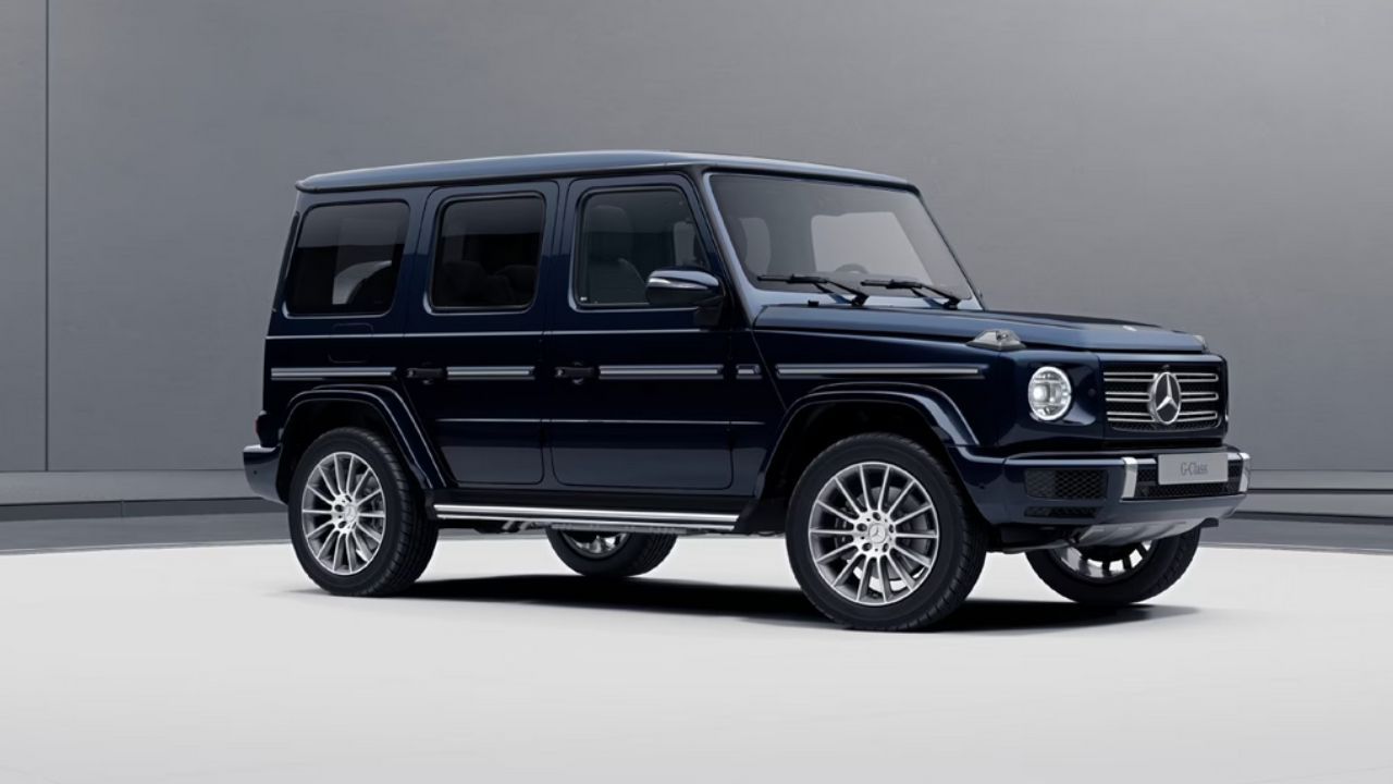 Mercedes Benz G Class Vintage Blue