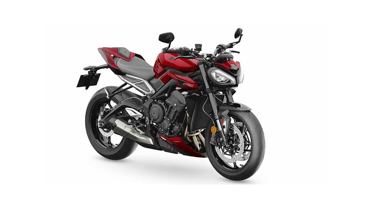 Triumph Street Triple RS Right Front Three Quarte