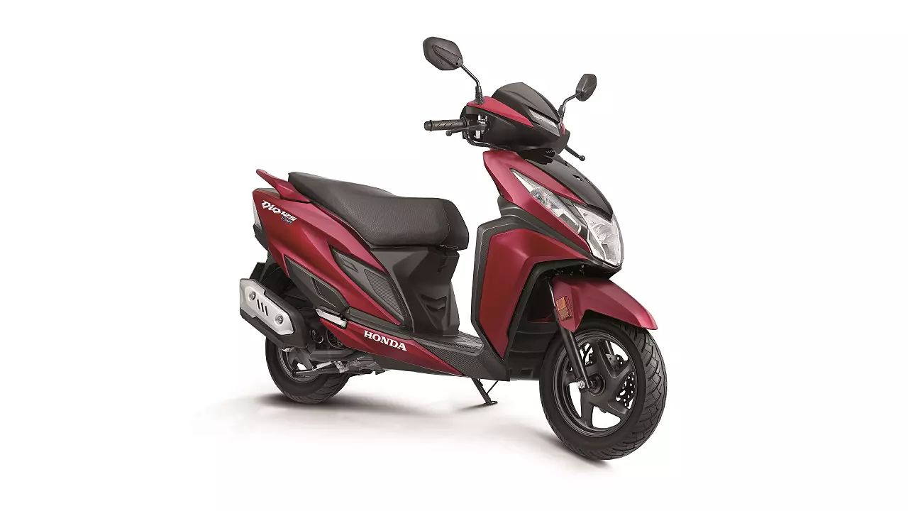 Honda Dio 125 Mat Sangria Red Metallic