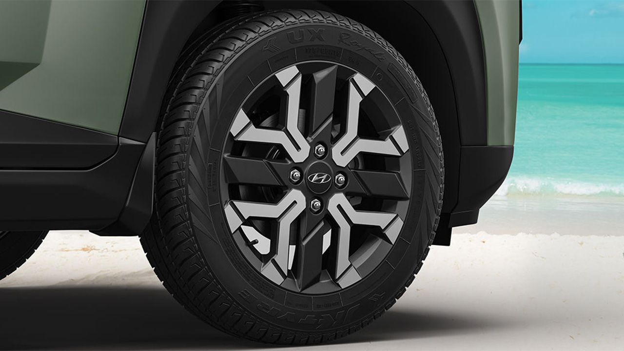 Hyundai Exter Alloy Wheels