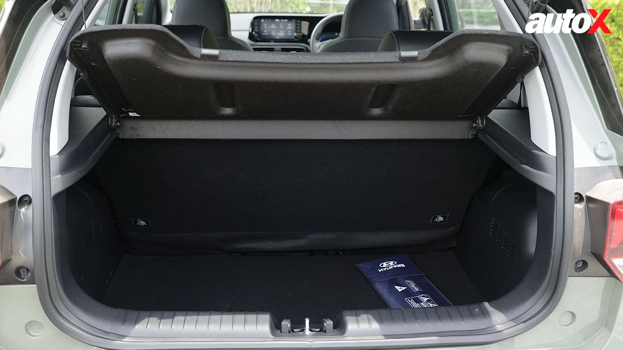 Hyundai Exter Boot Space