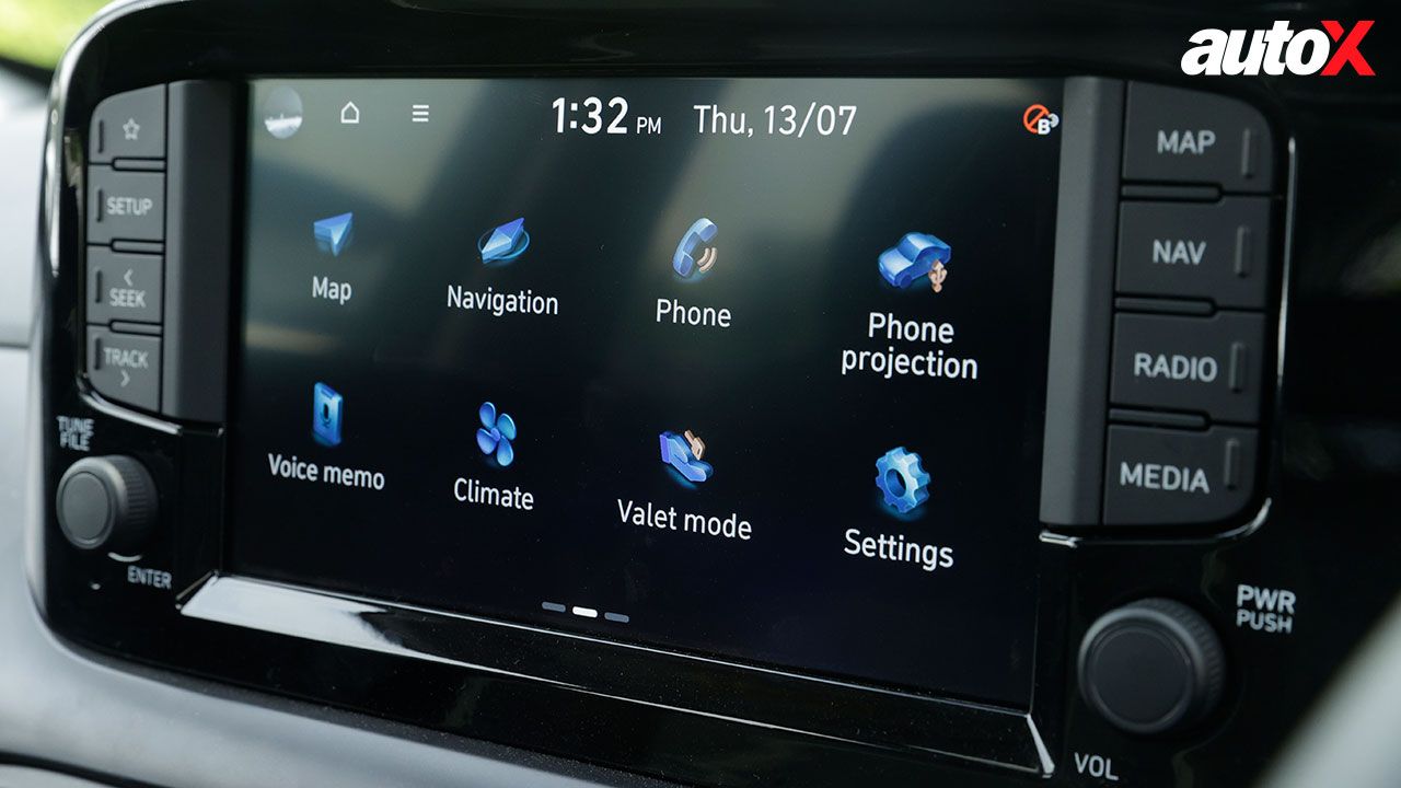 Hyundai Exter Infotainment System