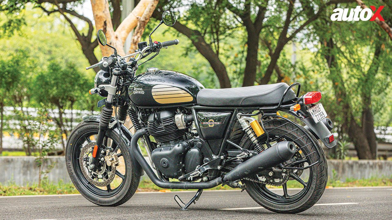 Royal Enfield Interceptor 650 Left Rear Three Quarter