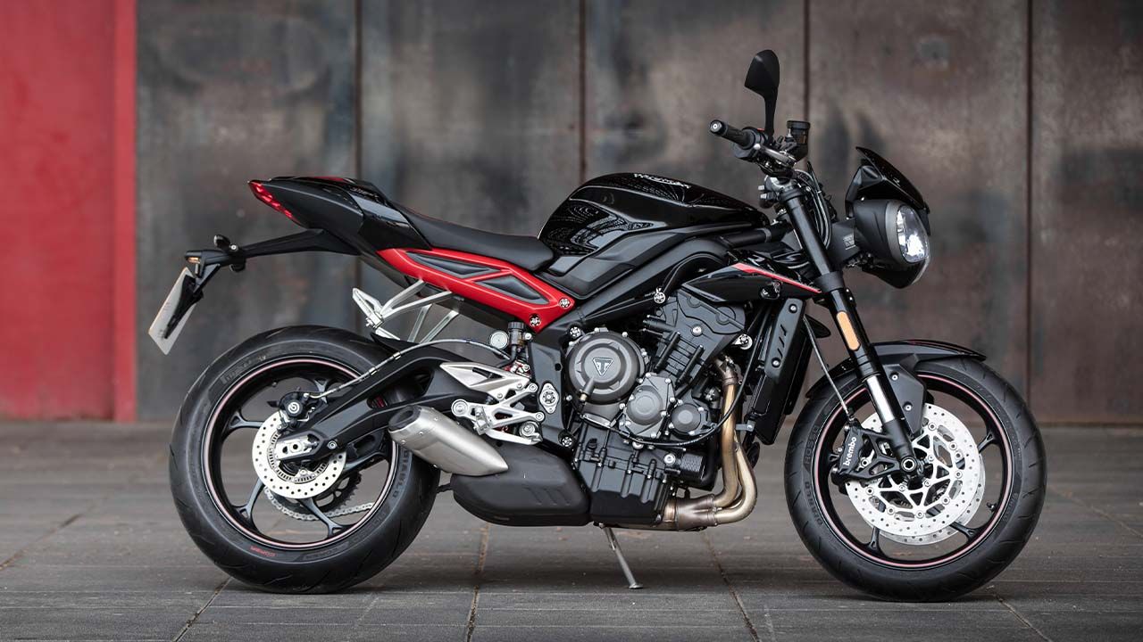 Triumph Street Triple R Side View