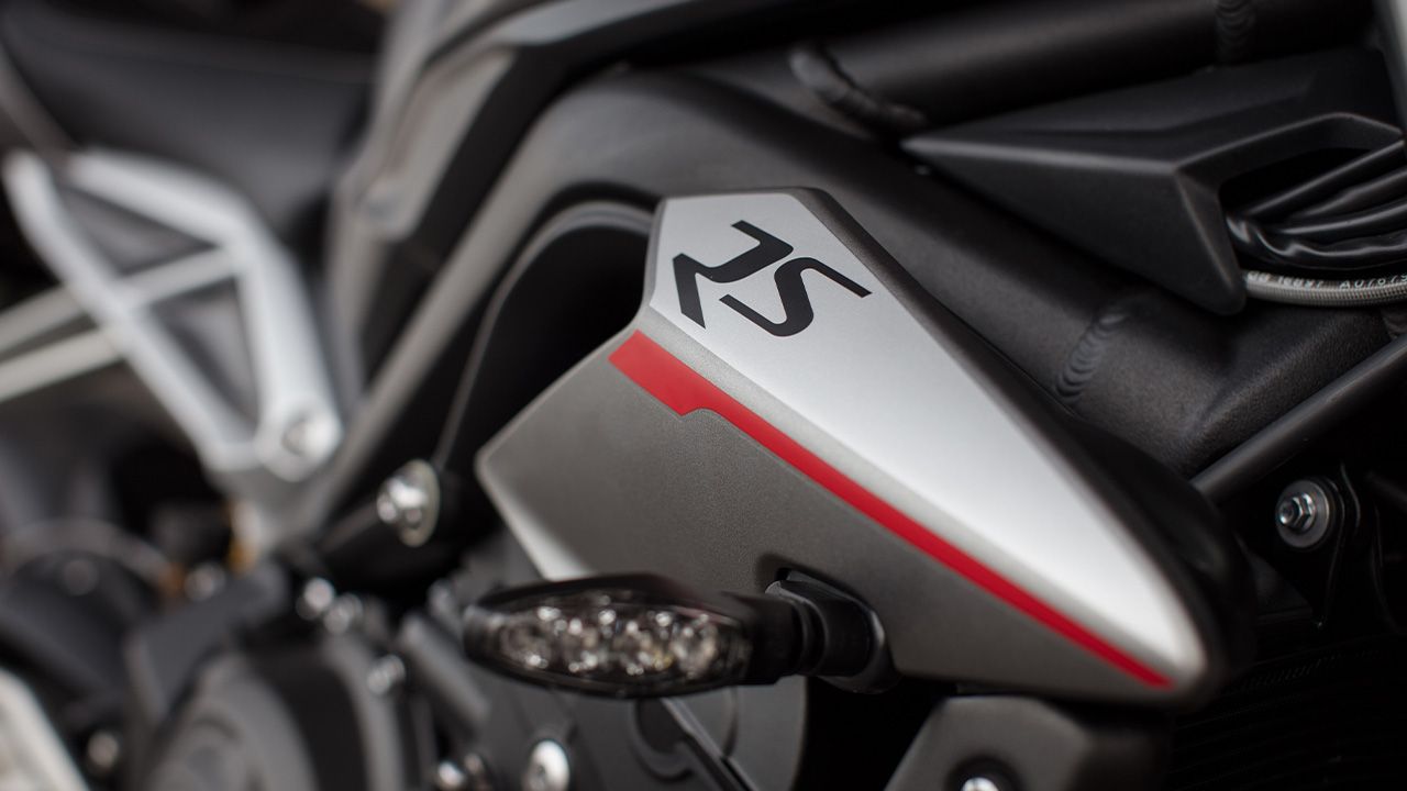 Triumph Street Triple RS Model Logo