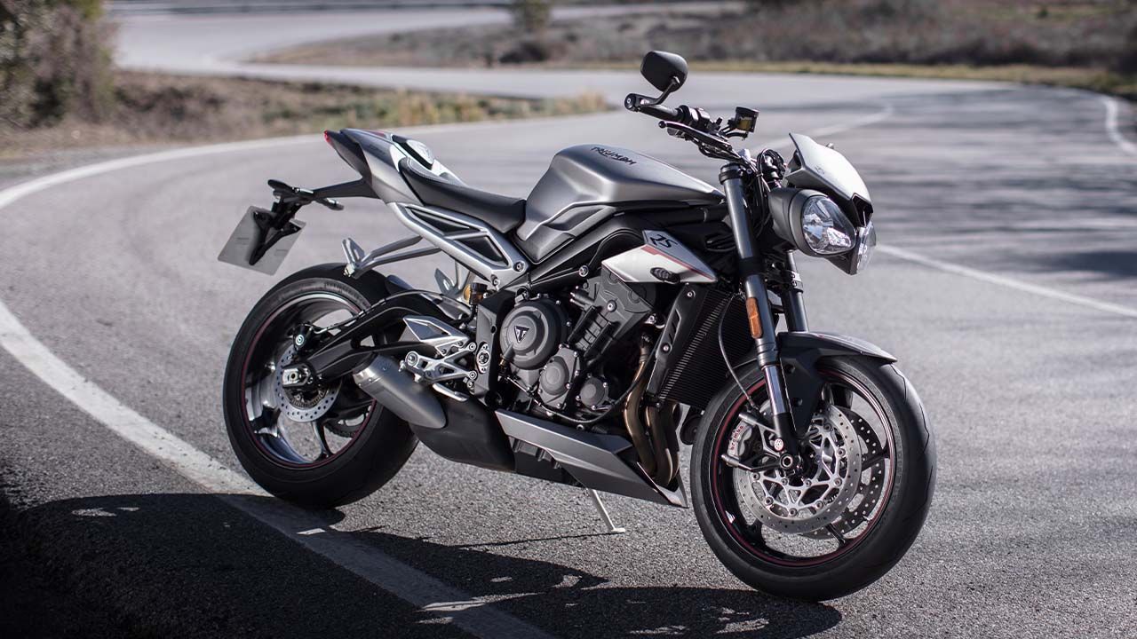 Triumph Street Triple RS Right Front Three Quarter