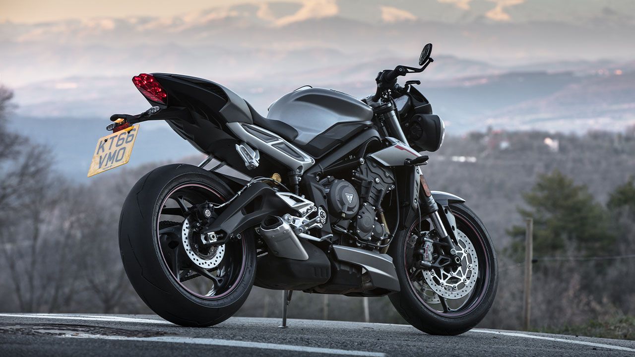 Triumph Street Triple RS Right Rear Three Quarter