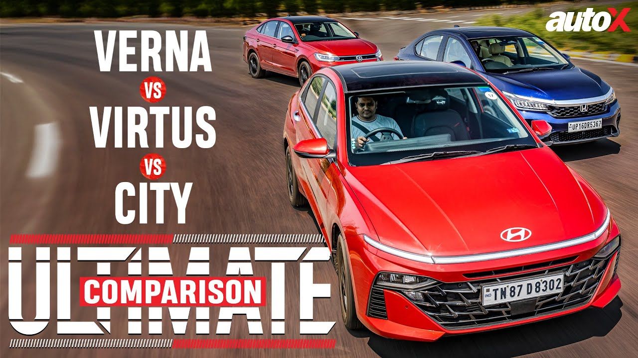 2023 Hyundai Verna Vs Volkswagen Virtus Vs Honda City The ULTIMATE Comparison Review AutoX