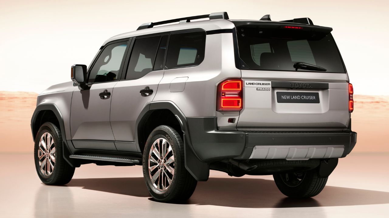 2024 Land Cruiser Prado Rear Angle 1 