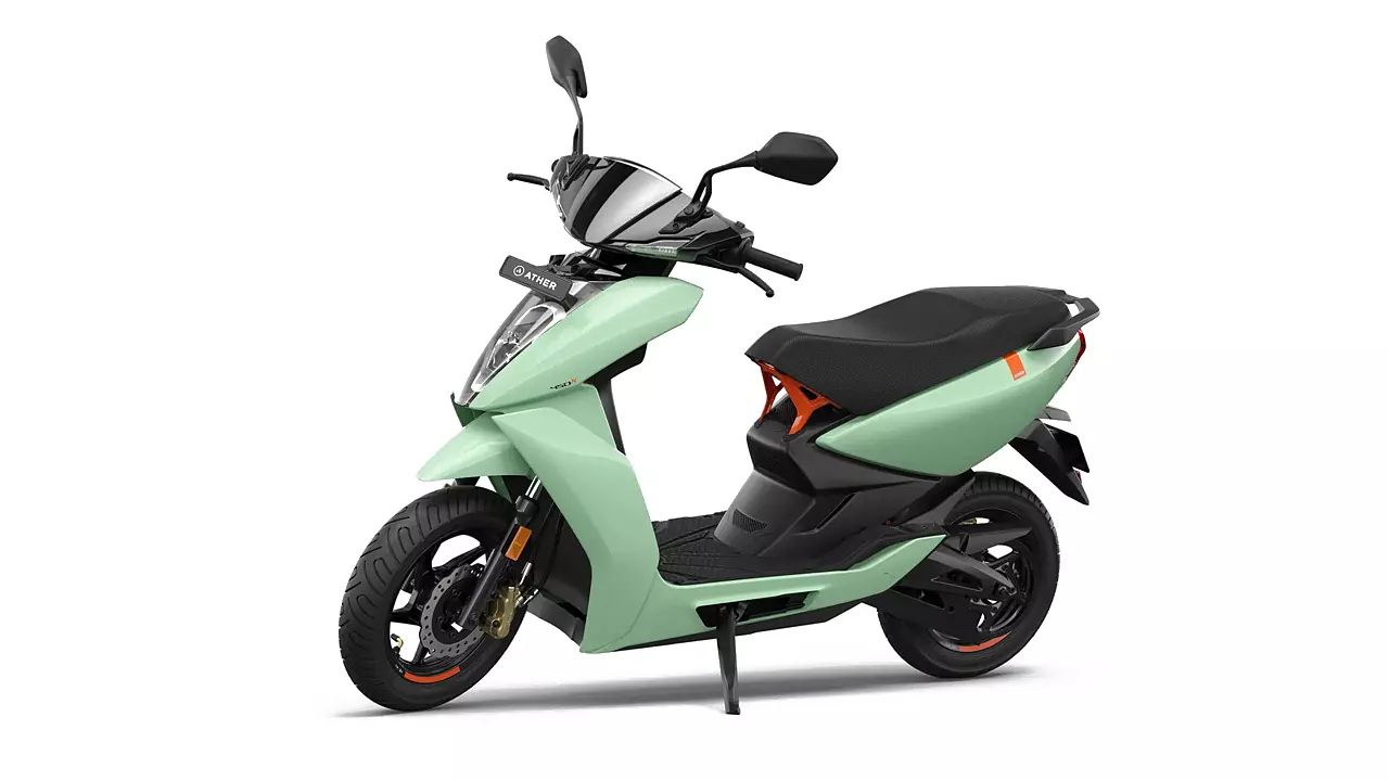 Ather 450X Gen 3 Salt Green